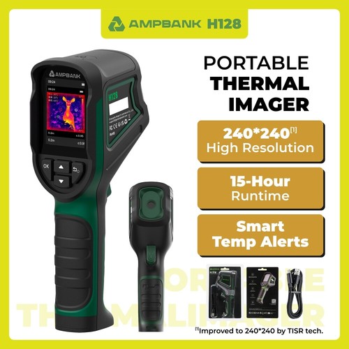 Ampbank h128 handheld thermal - ampbank,