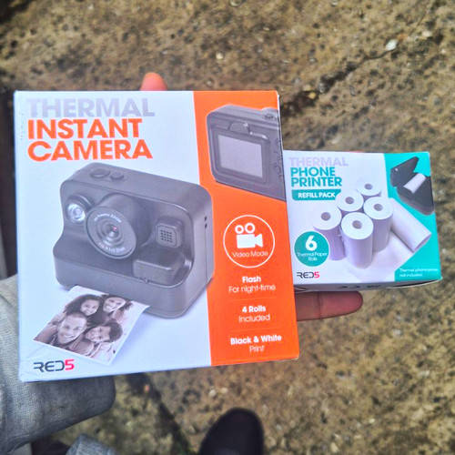 Thermal instant camera - instant,